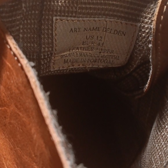 Bullboxer Men's Brown Leather Boots Size 12 - Picture 9 of 16